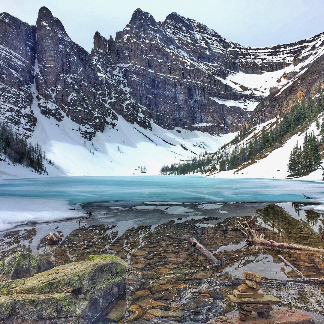 Thumbs Up: Thumbs Up: A spring shot from Lake Louise, #Alberta! 
Instagram photo by: bkylie #supernatural #canada