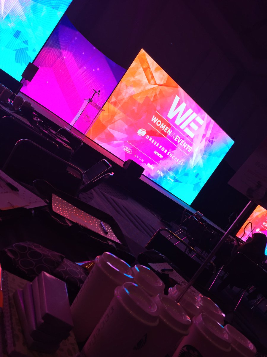 Moninyc's tweet image. Excited to join the Women in Events, Dress for Success! #sparksmarketing #EMSLive