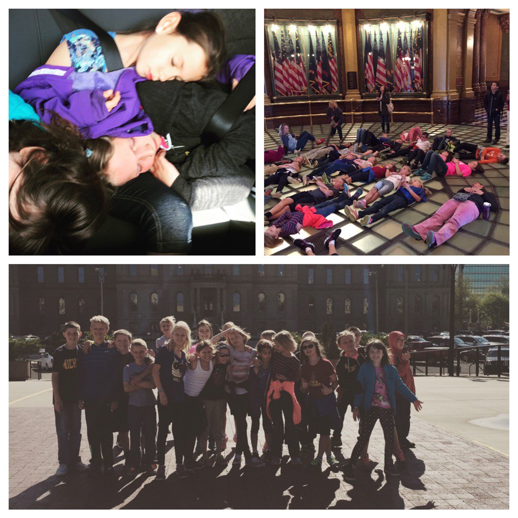 rooks_rachel's tweet photo. Field trip to Lansing! #4zcs @ccommeret @kellibattistone @ZeelandChrSch https://t.co/bWpxD1X3WB