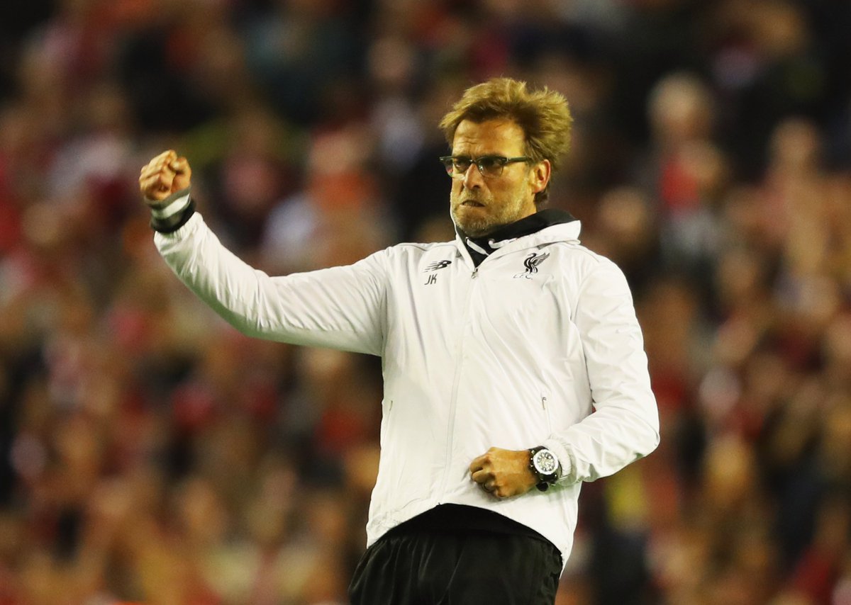 LFC's tweet photo. Jürgen Klopp promises #LFC will give everything in Basel for 'this wonderful club': https://t.co/DLQ9gJhQc0 https://t.co/QkTMWhcTbK
