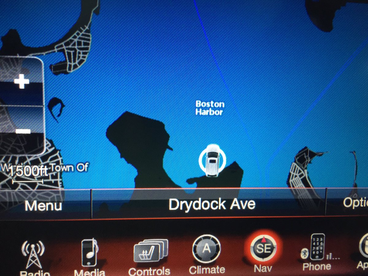 I should have set nav to avoid harbors. <a href="/Dodge/">Dodge</a>