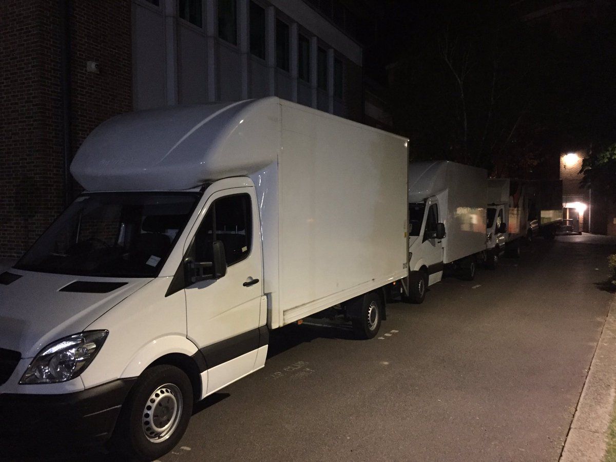 RBKingston's tweet photo. So its good night from us and your #KingstonVotes now all tucked up in the vans and soon on their way to Olympia 1/2 https://t.co/y95m1jZBwt