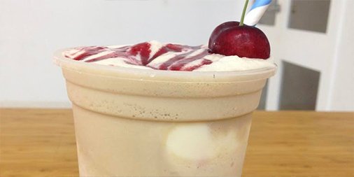 This cherry milkshake recipe will make you salivate! ow.ly/4noBON