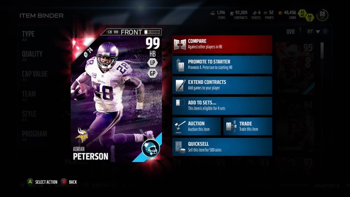 codexavellum's tweet photo. RT for a chance to win this 99 PH AP on XB1. Will pick a winner on Saturday 5/7 https://t.co/SMoPIueIp7