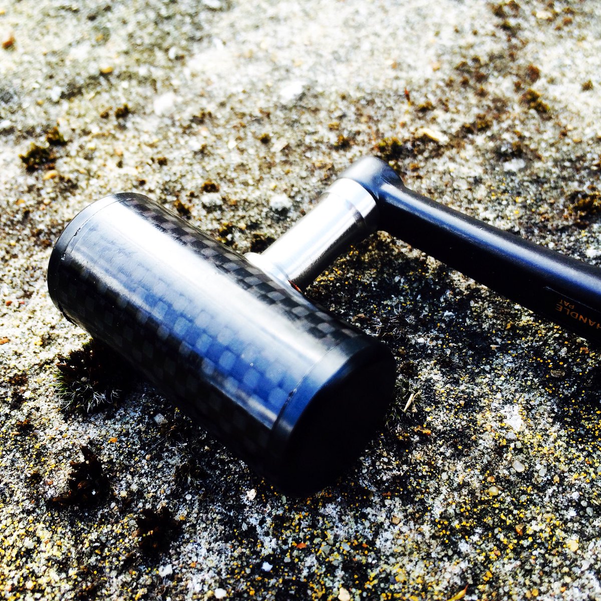 Reaper_Tackle's tweet photo. Carbon handle fitted to a SS2600 https://t.co/TnZBBNUAf8
