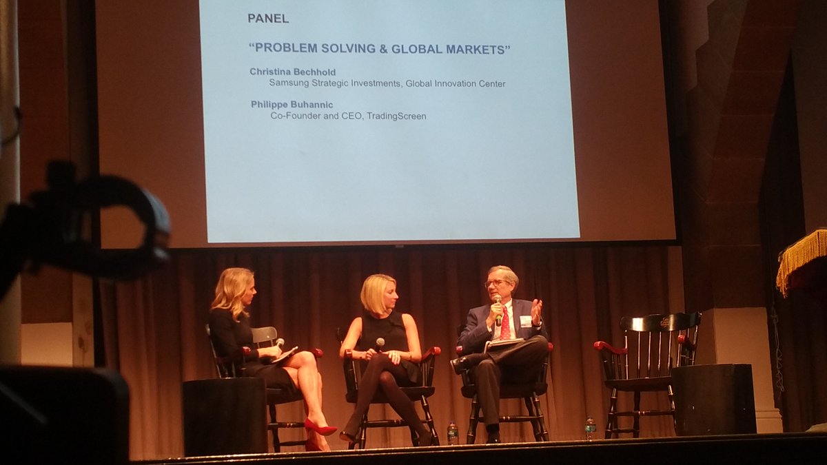 Dream_Code_Win's tweet image. @TradingScreen #tradingscreen CEO Philippe Buhannic speaks on @dream_code_win Awards, sponsored by @fiverr