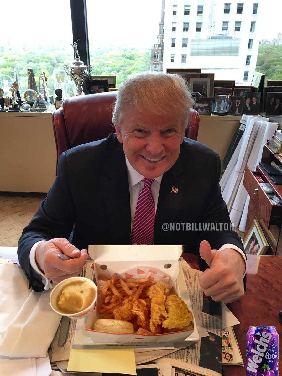 The best fried chicken and biscuits are made in Trump Tower Popeyes. 