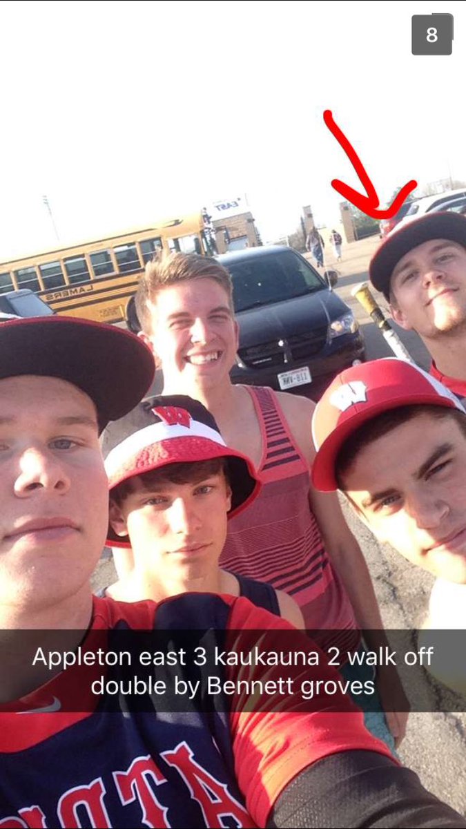 Bennett Groves' walk-off double lifted Appleton East to a 3-2 win over Kaukauna today (via <a href="/DriscollCullen/">Cullen Driscoll</a>)