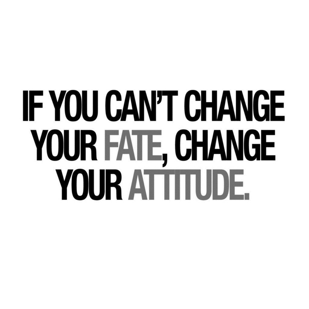 LeadToday's tweet image. Everything changes when you change your attitude from negative to positive!