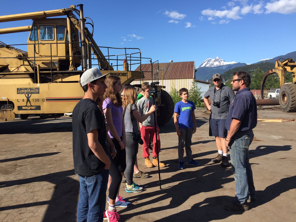 Thanks Darren of JR Transport for the interview! <a href="/theyorkschool/">The York School</a> <a href="/iceinbc/">BC Challenge Week</a> #yorklearns #squamish #campsummit2016