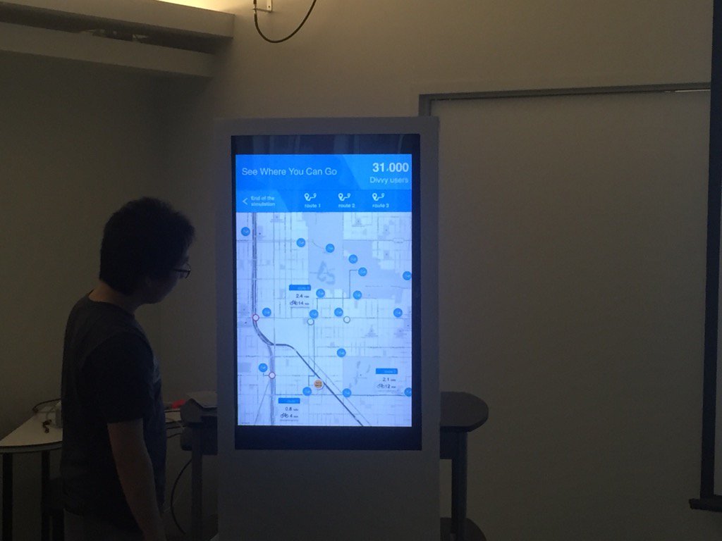 JMLankford's tweet photo. Prototyping #bikeshare solutions w @IITDesign @DivvyBikes @peopleforbikes https://t.co/CzCj5Wrhdi