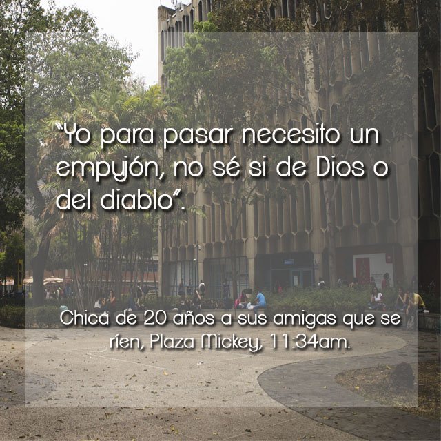 EntreModulos's tweet photo. #entremódulos #ecosentrelagente #universidad #ucab #asilodijo #universidad #pasar #plazamickey https://t.co/U0oedjgIu6