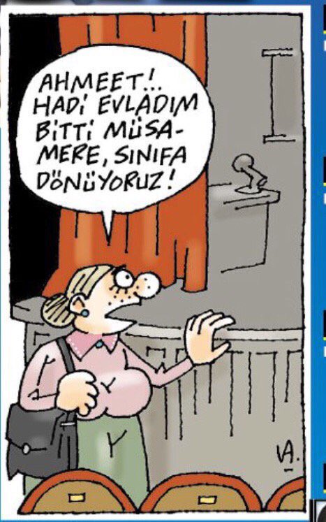 Latif Demirci,10 köşe yazısı ağırlığında çizmiş yine...
