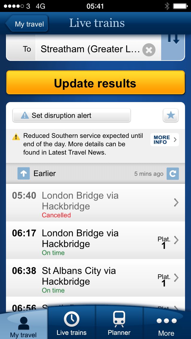 wayneUKFG's tweet photo. Not much thanks to #firstcapitalconnect - cheers for the cancellation, just what U want on a Friday morning https://t.co/tfcZuclSQO