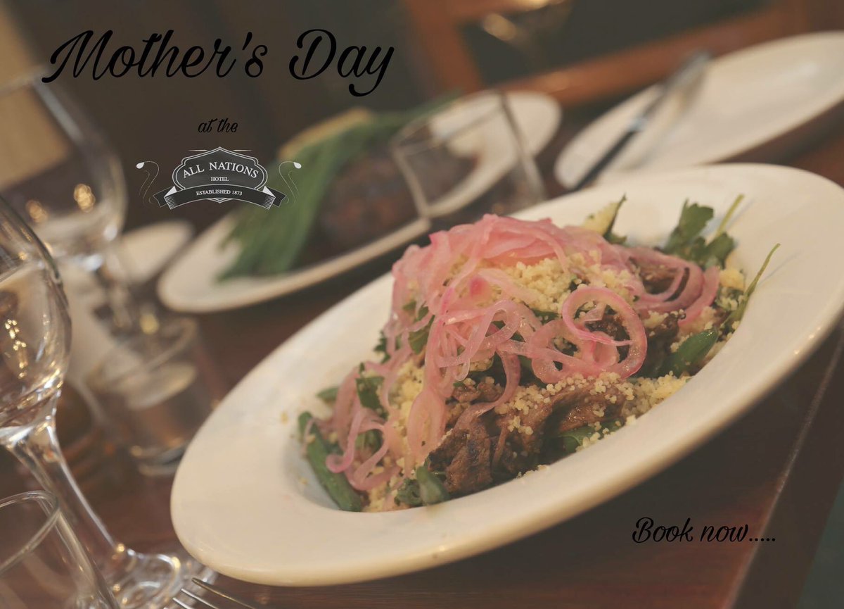 allnationsrich's tweet photo. #mothersday is this Sunday - book at table now ! $38 for two courses ! #richmondvic #melbourneCBD https://t.co/XYA8E9wgDv