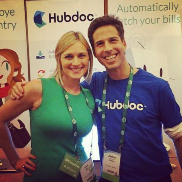RealCreativeKim's tweet photo. The #QBO World has cool Apps & cool people. W/@hubdoc you get both! Happy Birthday, @JamieShulman! #TBT #Solutions14 https://t.co/h94gS7kNnM
