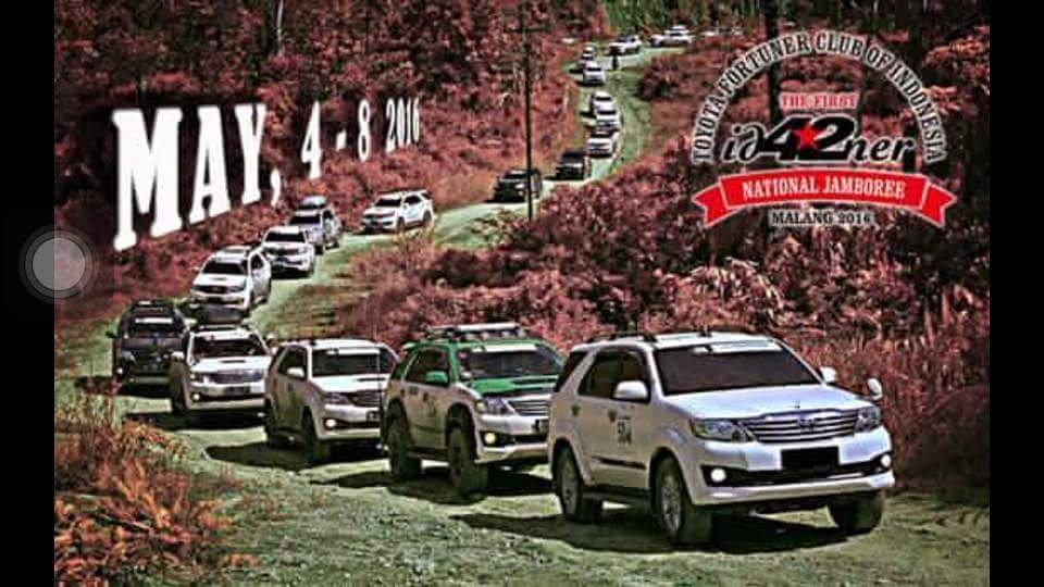 Jambore Nasional ID42NER (Toyota Fortuner Club of Indonesia) dan Silaturrahmi keluarga besar ID42NER