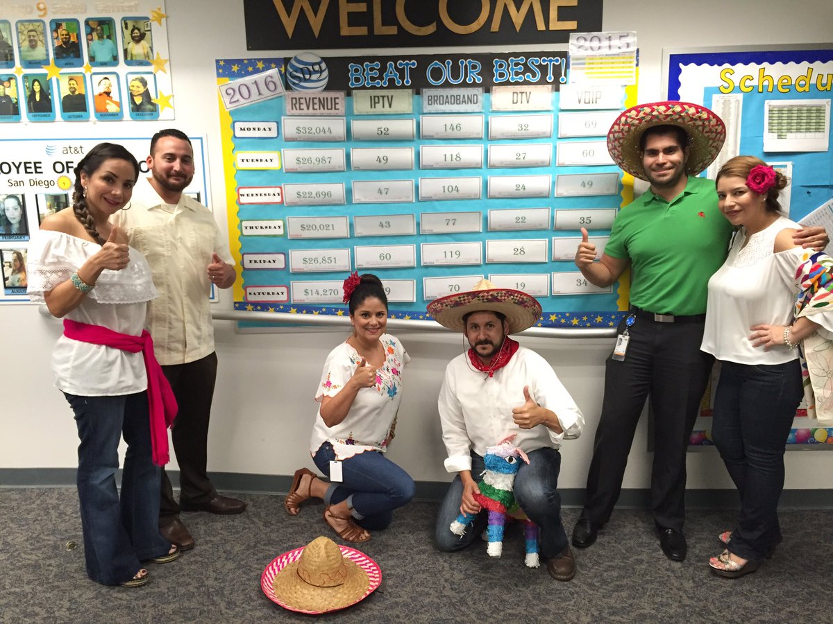 Celebrating 5/5 ATT style with <a href="/attsandiego9/">ATT-San Diego9</a> Beating the best in Rev and DTV sales everyday this week #TuggleNation