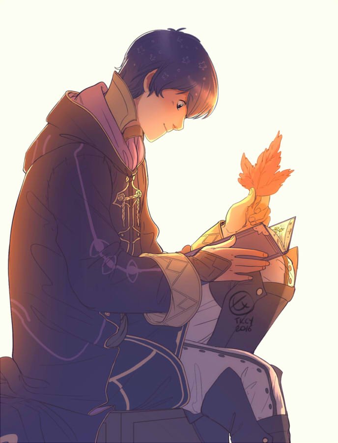 ticcytx's tweet photo. Happy birthday to the son Morgan baby ♥ #FireEmblem https://t.co/I9jnkvchWP