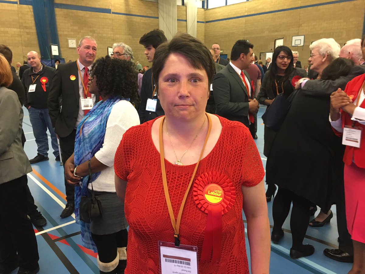 The winning Ettingshall ward candidate Zarreena Russell #wolvesvote
