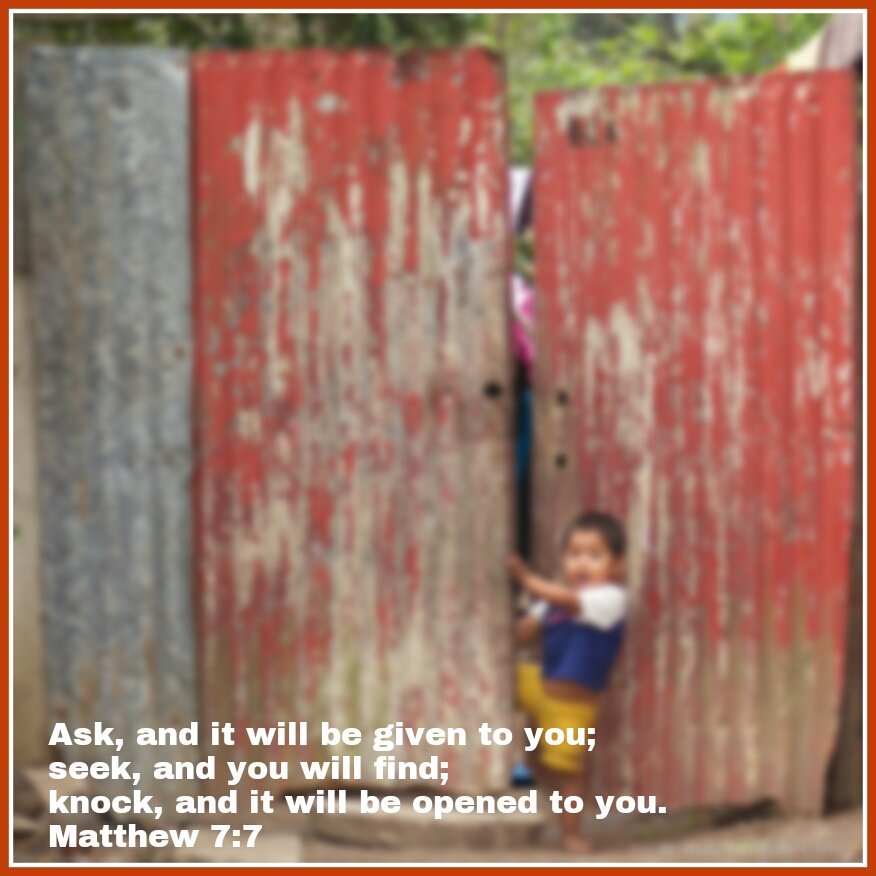 Tough lately, waiting for that door to open.  I know God is here and His hands on me.  #KeepKnocking #NeverGivingUp