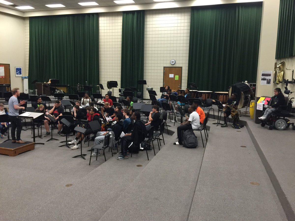 Final wrap up for the percussion auction camp. Keep working on all materials to make your dream spot!!