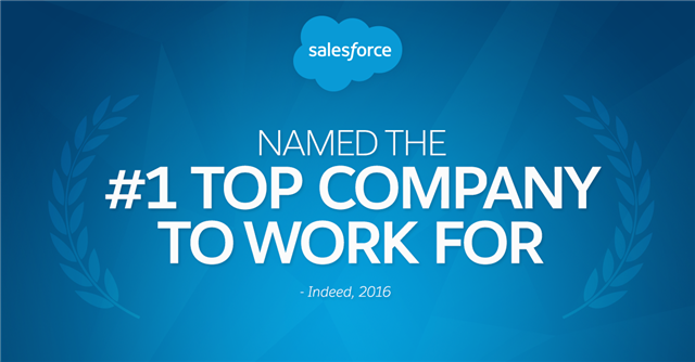 EvanCGoldstein's tweet photo. Proud to work at Salesforce, ranked #1 Top Company to Work for by Indeed! https://t.co/EvKk3kFxw8 https://t.co/NDROmEqKiC