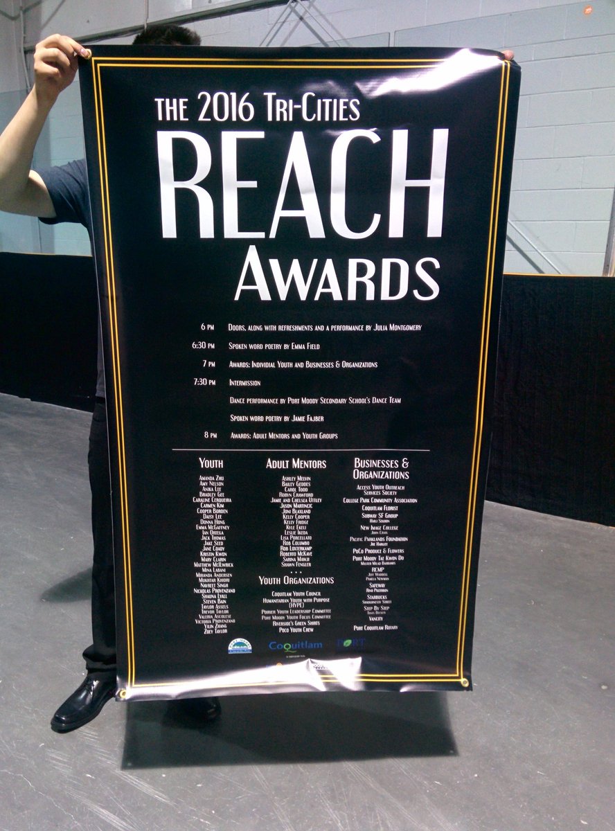 EthicalW's tweet photo. Hanging out at Tri-City Reach Awards to accept an award for Access Youth Outreach! Many amazing youth here tonight! https://t.co/UmjP4jitYi