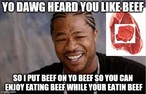 zanebball23's tweet photo. Beefception #needbeef2016 https://t.co/hp6xJiggAD