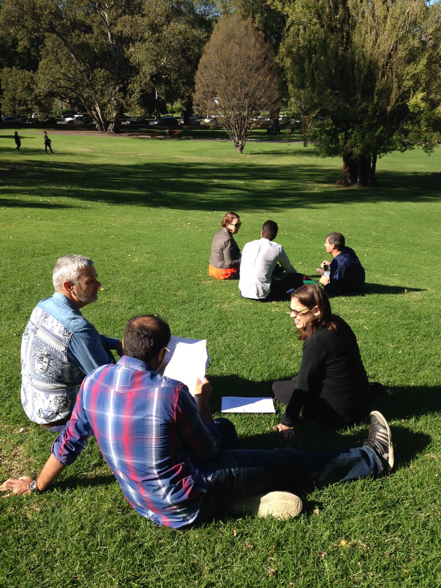SayaLorback's tweet photo. #AuthenticLeadership literature review in the sun #IgnitingLeadership testing theories @LeadVic https://t.co/SX6rTJFKMZ