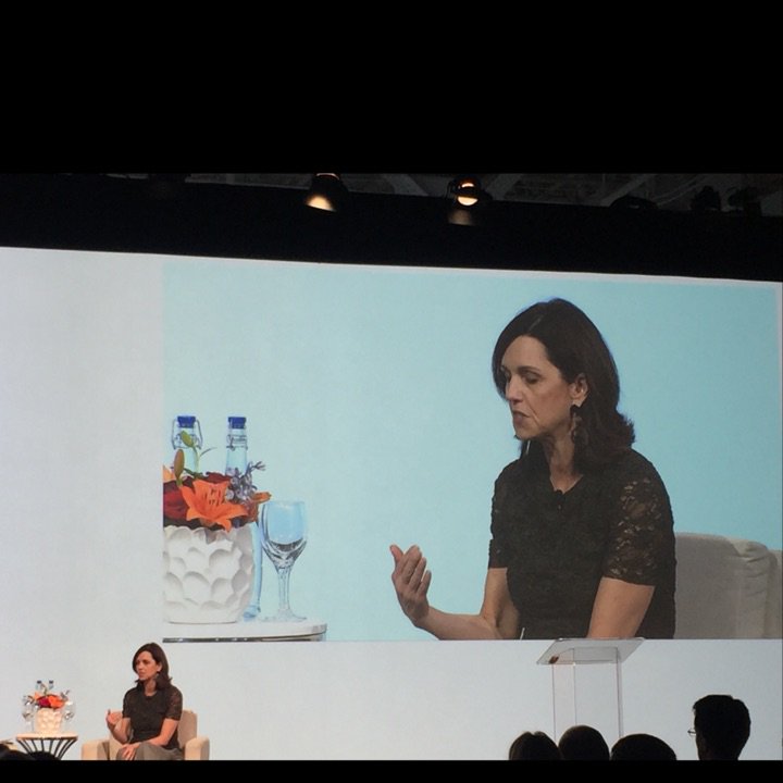 GetSolar's tweet photo. #WEIF2016 Beth Comstock, GE Vice Chair constraints breed innovation. making smart energy, industrial infrastructure https://t.co/PDbmXqJieK
