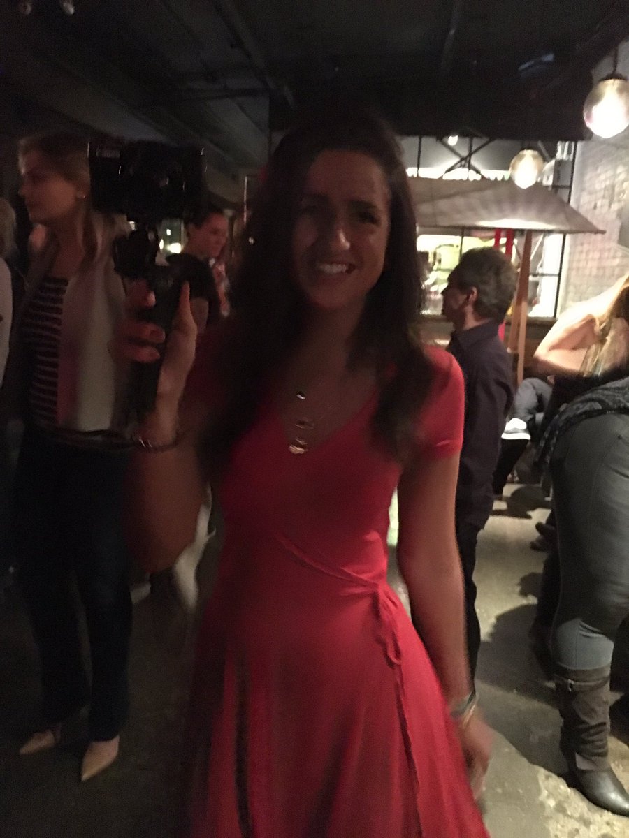 brockmclaughlin's tweet photo. She stole my camera! #cincoTO @Nathalie_khouri https://t.co/Xzfhs8QZ1B