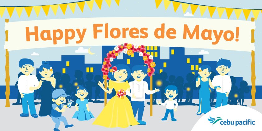 Cebu Pacific Air On Twitter Happy Flores De Mayo