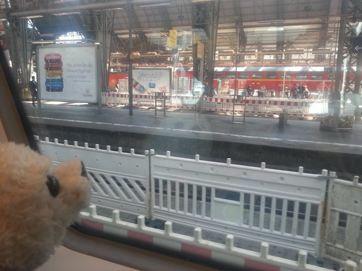 wau wau wau wau wau!
      google translate: Reise zur Kuscheltierkonferenz #kuk. So aufregend!
     #kif440