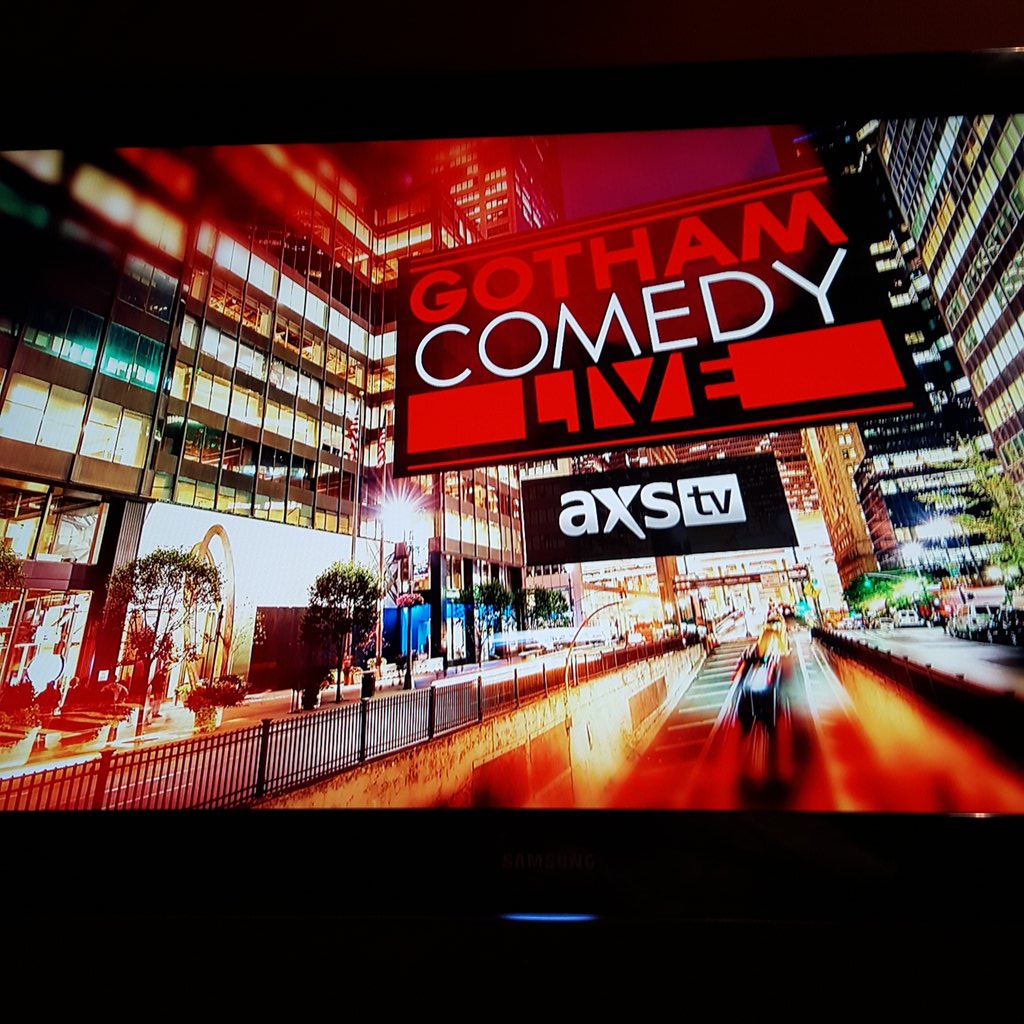 comeseedrew's tweet photo. We're live right now tune in. @gothamcomedy @axsTV #axsGOTHAM #comeseedrew https://t.co/kQYo41Wghm