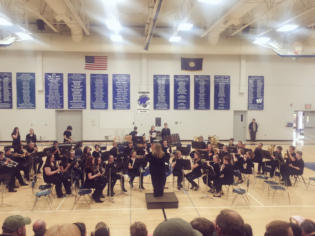 wms__band's tweet photo. Woodland bands rocked the house tonight! "Music Around the World" was a success! @wmswildcat https://t.co/N8ygocGM0c