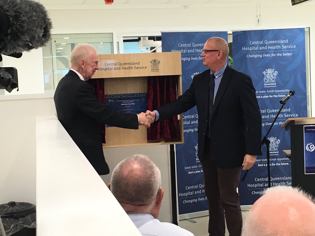 mhammond7's tweet photo. A new $12m state-of-the-art Intensive Care Unit has officially been opened at #Rockhampton Hospital. #CQ @7NewsCQ https://t.co/C0PCyktc1N