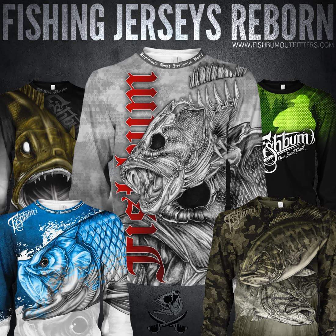 Available Now .... and adding new designs weekly ... fishbumoutfitters.com