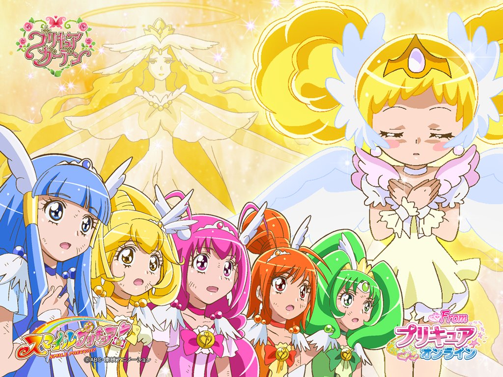 東映アニメーション公式 プリキュアガーデン スマイルプリキュア Pc壁紙配信開始 T Co Bekkjujsry Precure プリキュア