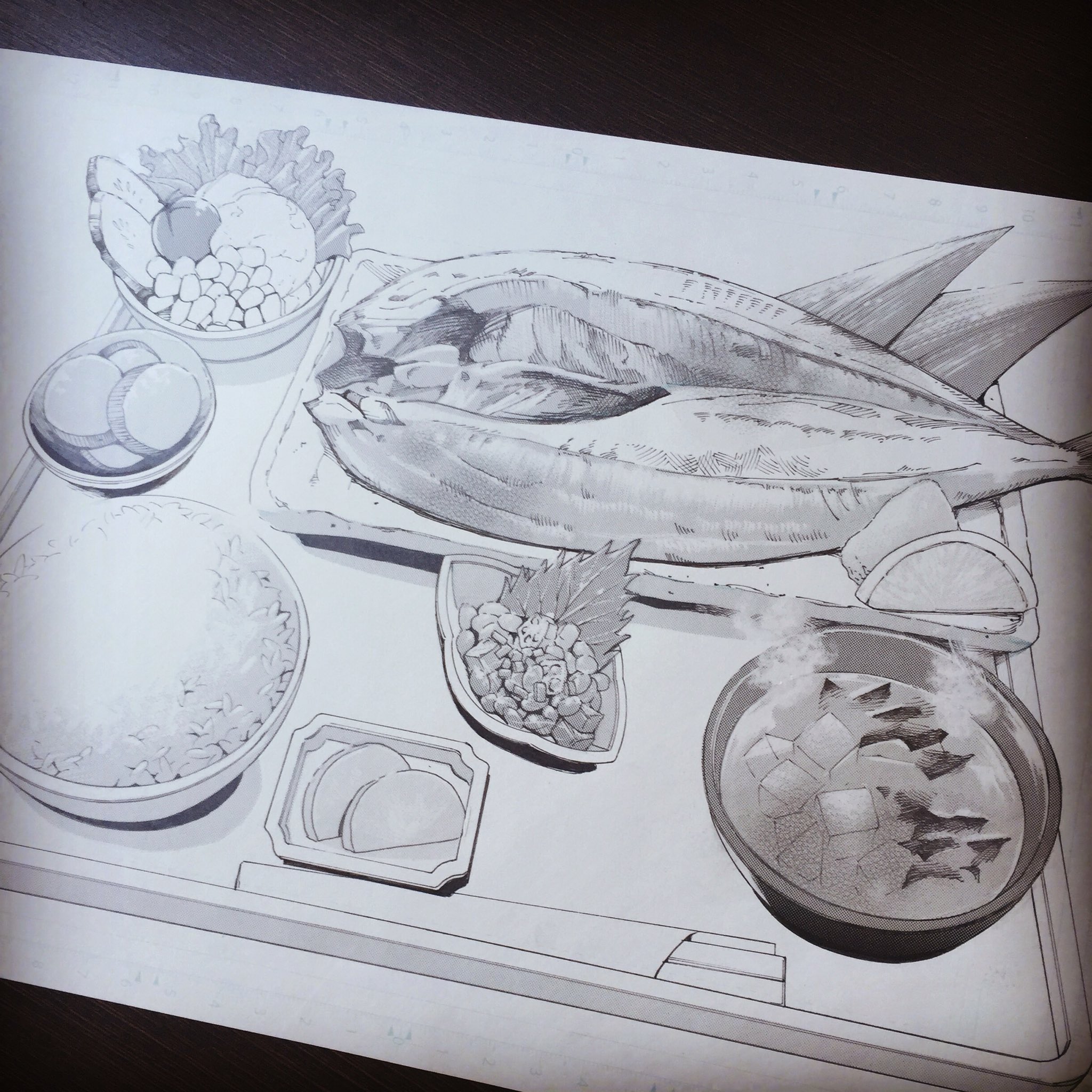 山崎智史 背景美塾 マンガ作画講座 料理編 明日から始まる 定食 和菓子 回どちらもまだまだ受付中です 毎回 食材の 描き方もプリントでお配りするので料理絵が苦手な方もお気軽にお越し下さい T Co Vyncrhjf9l T Co Xopawz66b2