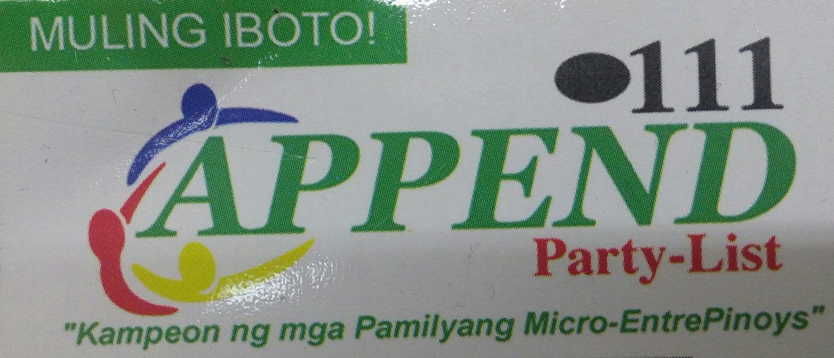 maimwaps's tweet photo. sa Mayo anuwebe wag po natin kalimutan.
APPEND PARTYLIST! 111 sa balota.
#111APPENDPartylist
#KadikitKoKadikitMo https://t.co/CJbcHIaEF1