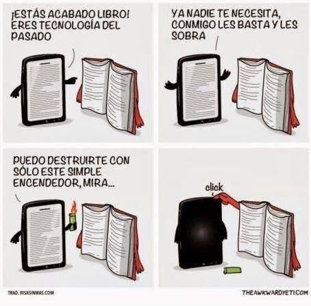 Lib_Nacional's tweet photo. ¿Ebook o libros impresos? Lo importante es leer con comodidad. 🐇🌵🚀📚📖 https://t.co/rU8D4f6IjH