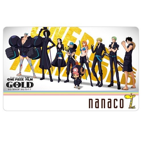 麦わら屋 ワンピースフィギュア グッズ Di Twitter セブンイレブン限定デザイン ワンピース Film Gold Nanacoカード B2ポスター 16年5月2日 月 予約開始 T Co Wbigccitln