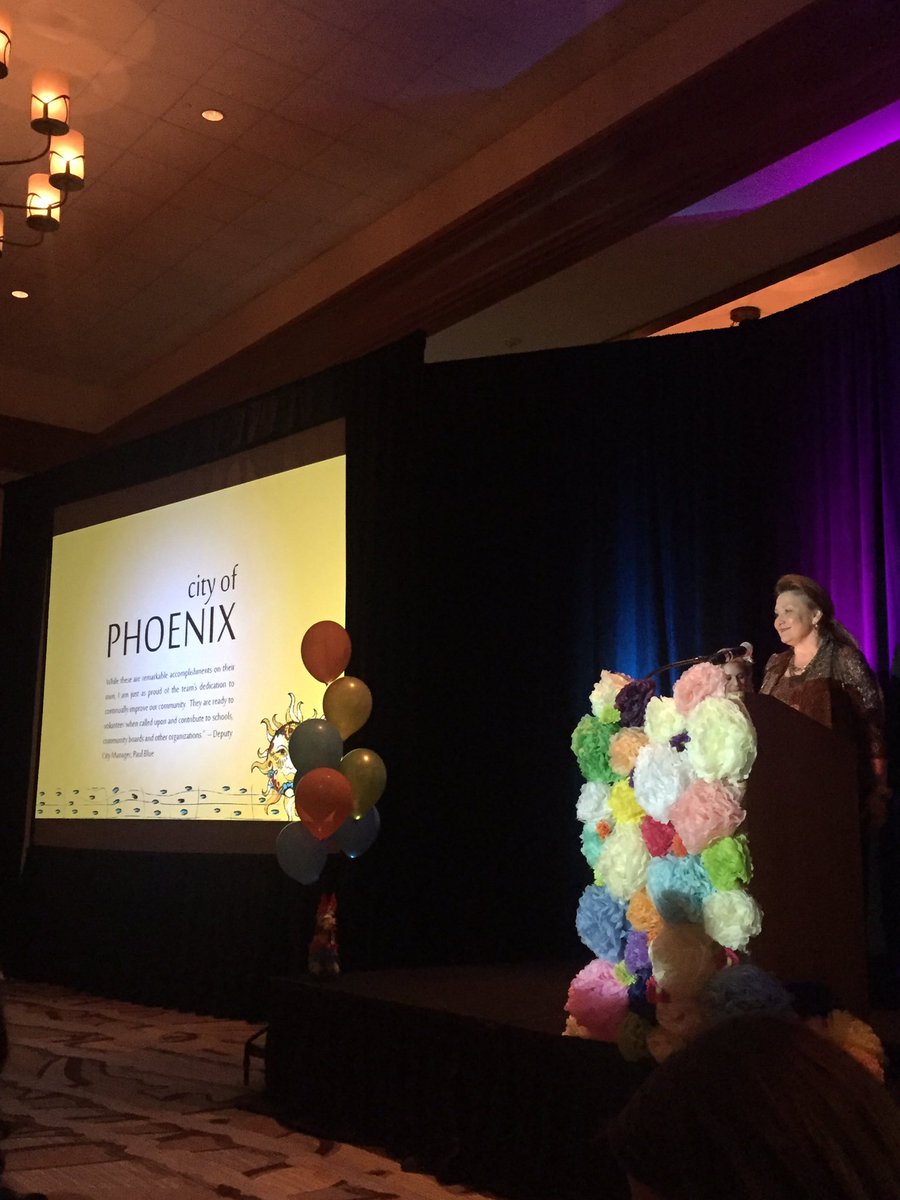 GPEC's tweet image. Congratulations to @_AAED award winner @CityofPhoenixAZ for large org of the year! #aaedspringconference