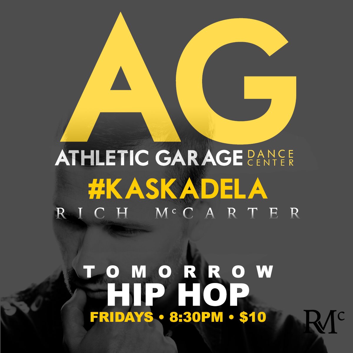 RichMcCarter's tweet photo. Doing something special for class tmrw in celebration of #KaskadeLA!
Open Hip Hop / $10 / #AthleticGarage
✊🏻😆 https://t.co/mMeVlxlNgC