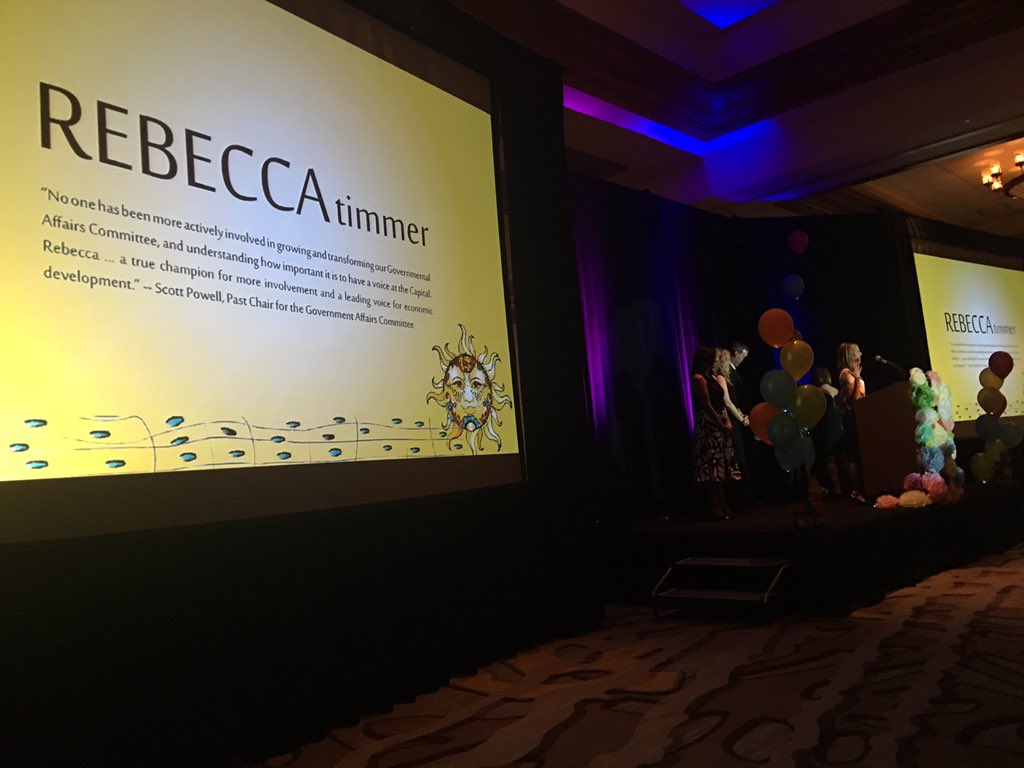 _AAED's tweet image. Member of year awarded to Rebecca Timmer @timmer_rebecca #aaedspringconference #eddeawards