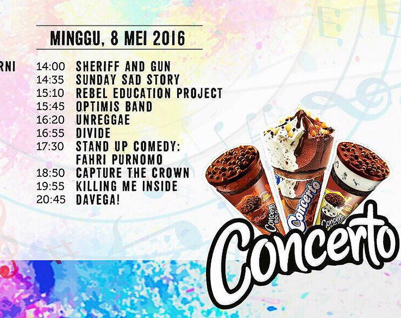 #DavegaStage Aku main hari minggu di campina stage ya. Jam 20.45. Seeyaa team dav! ✖️