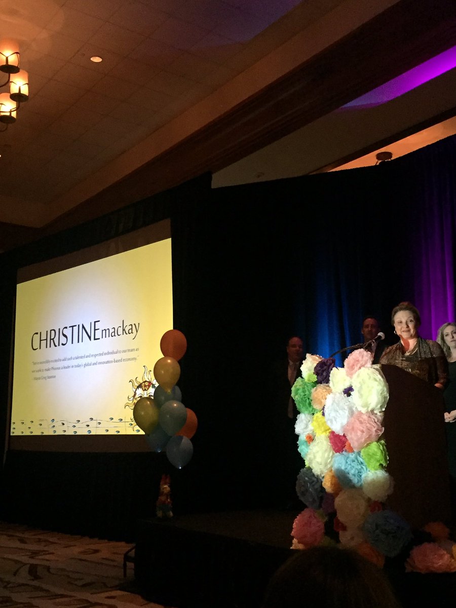 GPEC's tweet image. Congrats to @_AAED economic developer of the year Christine Mackay @CityofPhoenixAZ! #aaedspringconference