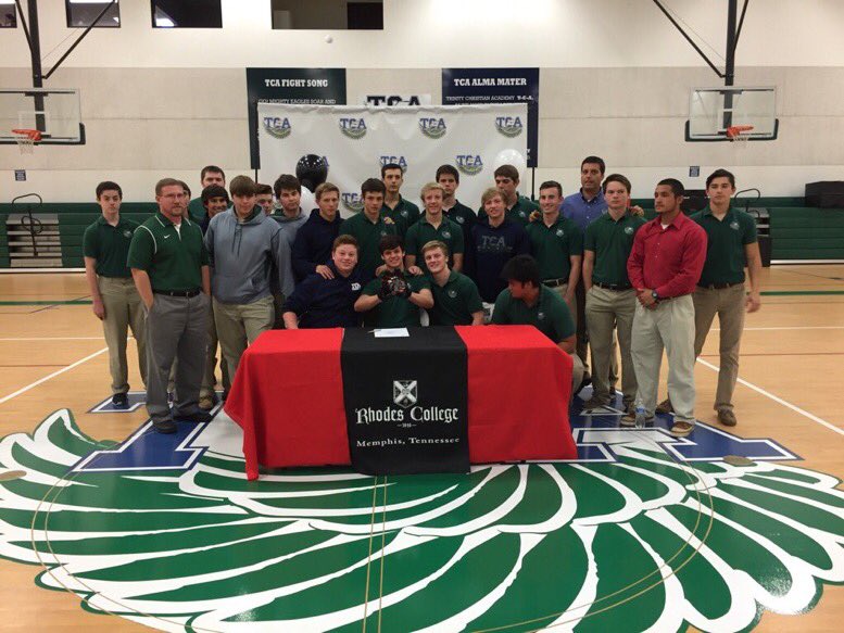 guynes06's tweet photo. My man @zack_ham10 signed with Rhodes today ๐ฅ๐๐ป glad I got to compete with you this season brotha #rattla https://t.co/8XFxS2QDwy