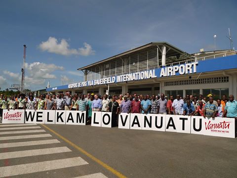 yay! Vanuatu's Bauerfield airport is back to business as usual facebook.com/vanuatudailypo…